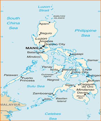 Philippines Geographical Map