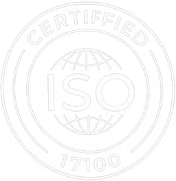 ISO 17100 Certified