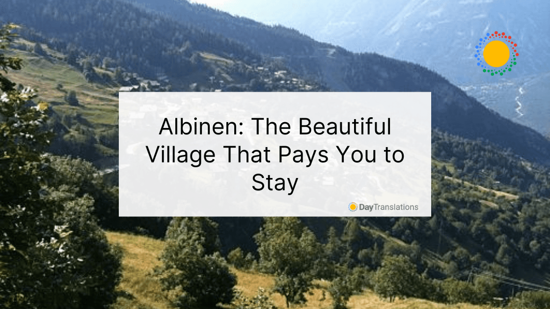 Albinen Hillside View