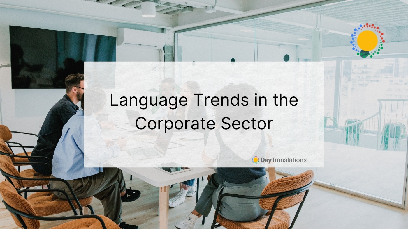 language trends in the corporate sector