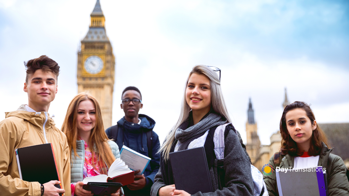 foreign language students in UK