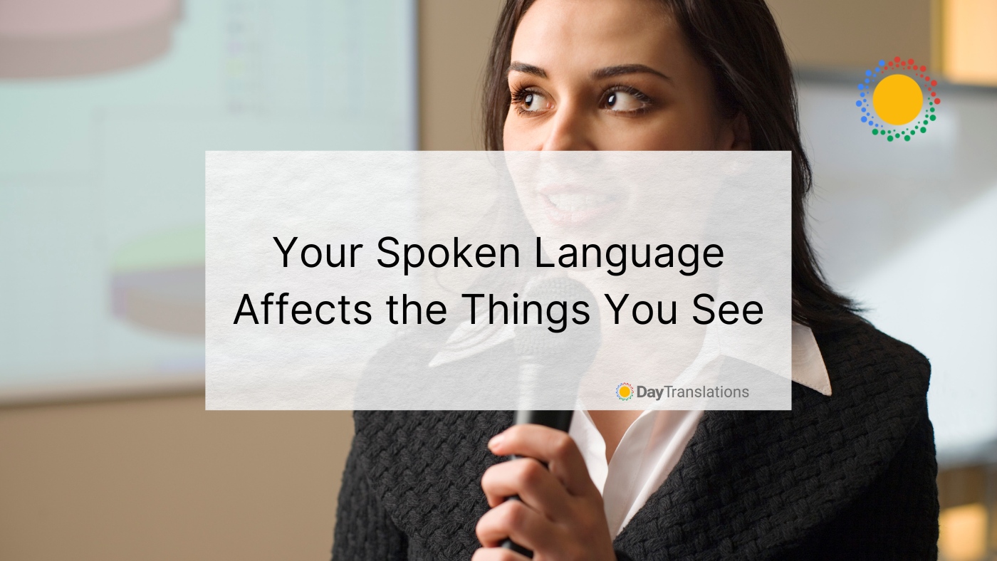 language affects sight