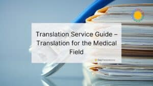 translation for the medical field