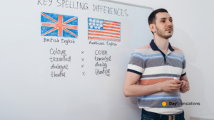 American and British English spellings