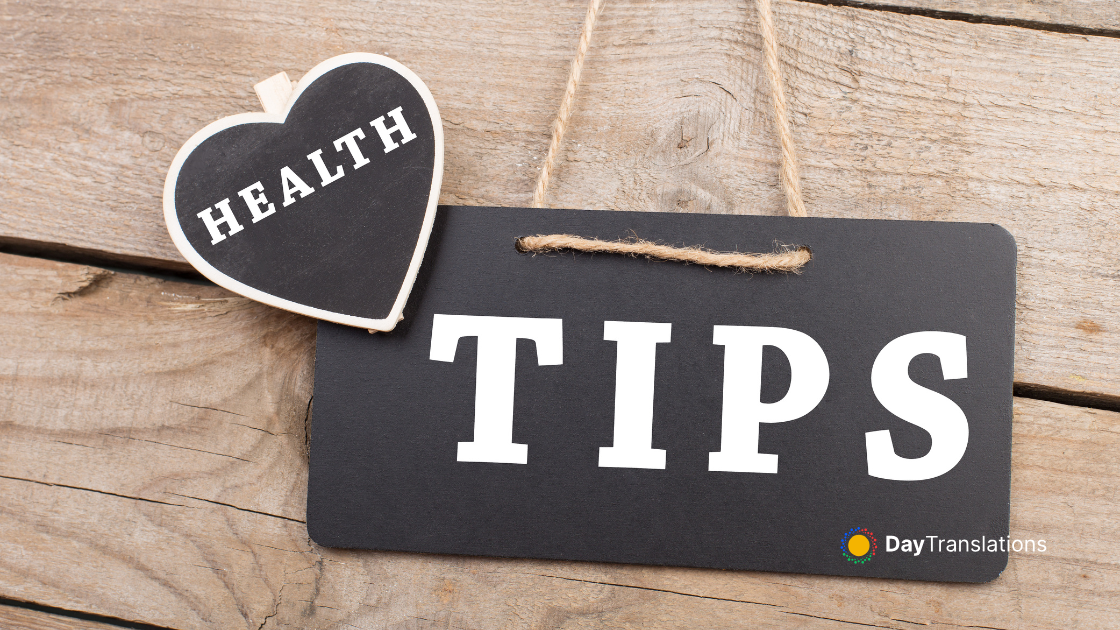 health tips for freelance translator