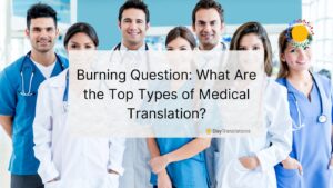 types of medical translation