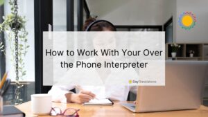 over the phone interpreter