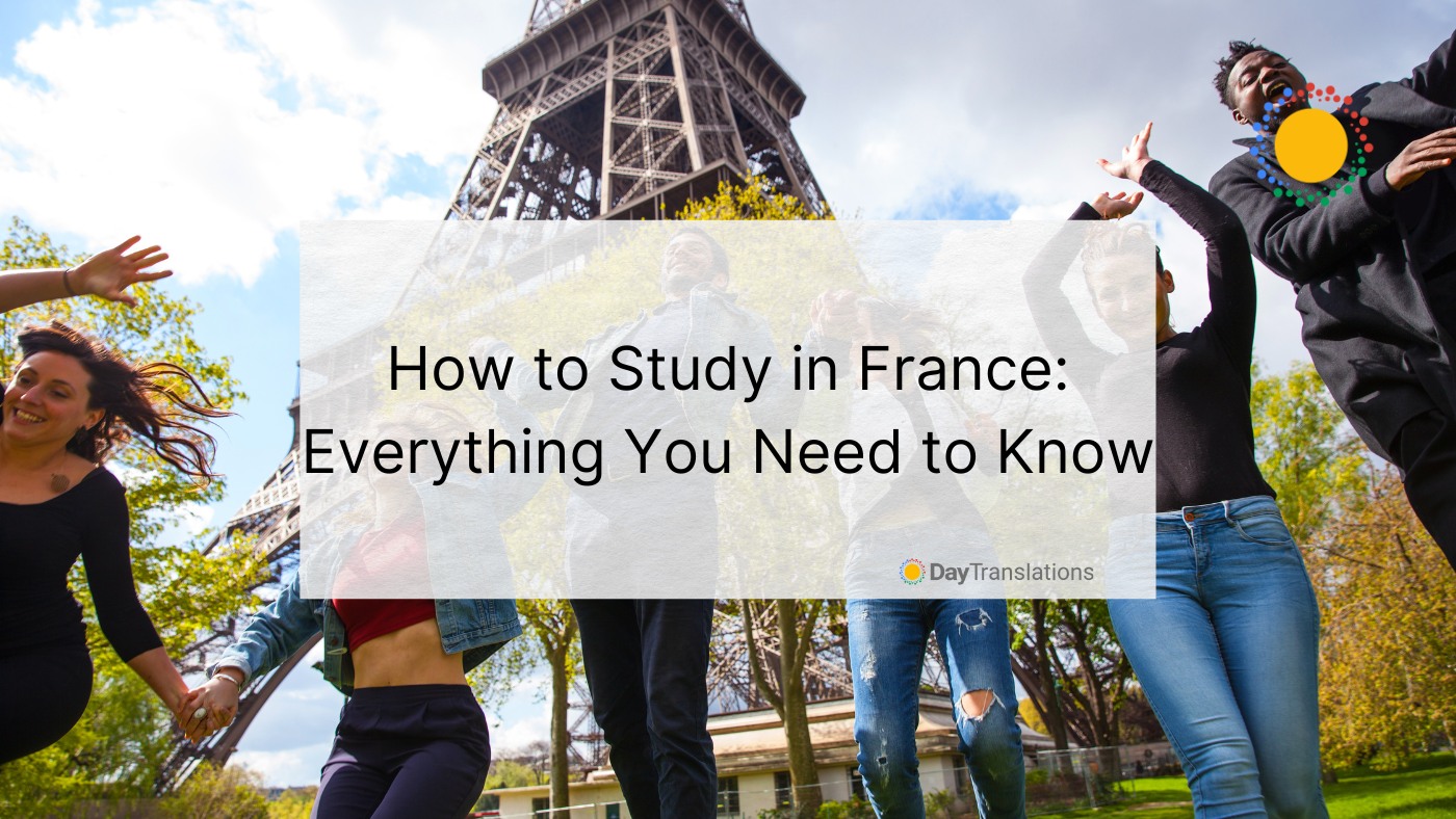 how to study in france