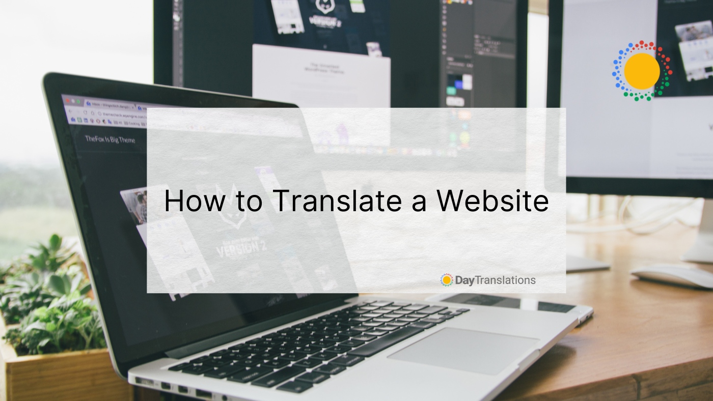 how to translate a website