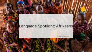 afrikaans language origin