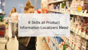 product information localizers