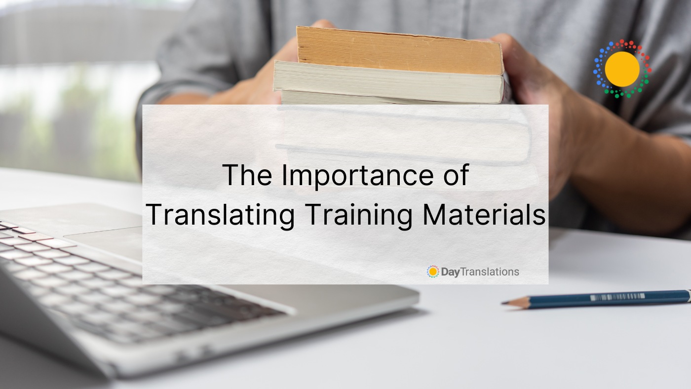 translating training materials