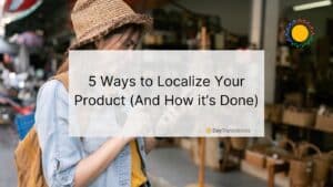 product localization