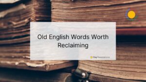 old english words