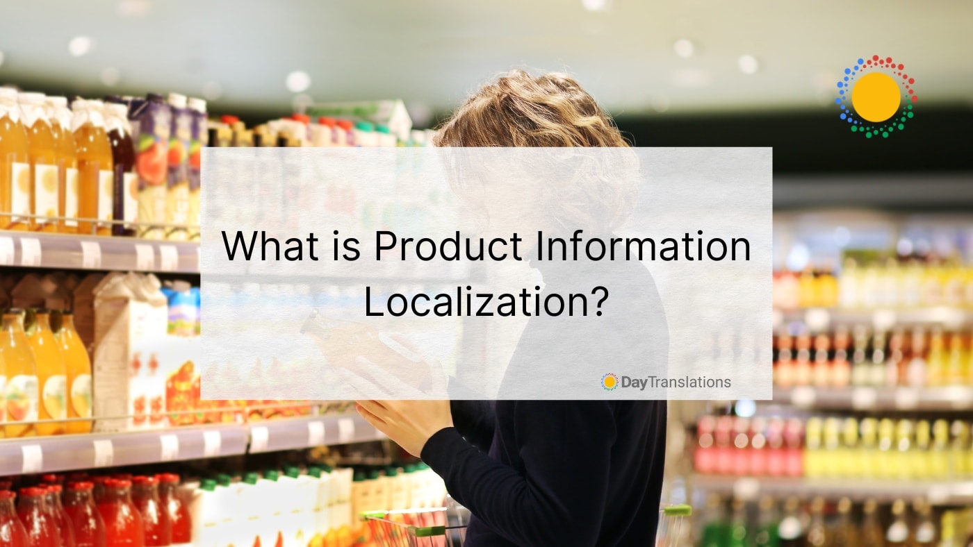 product information localization