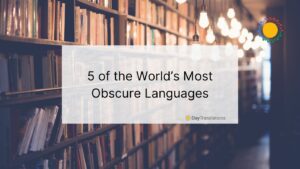 obscure languages
