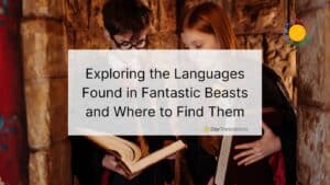 languages found in fantastic beasts