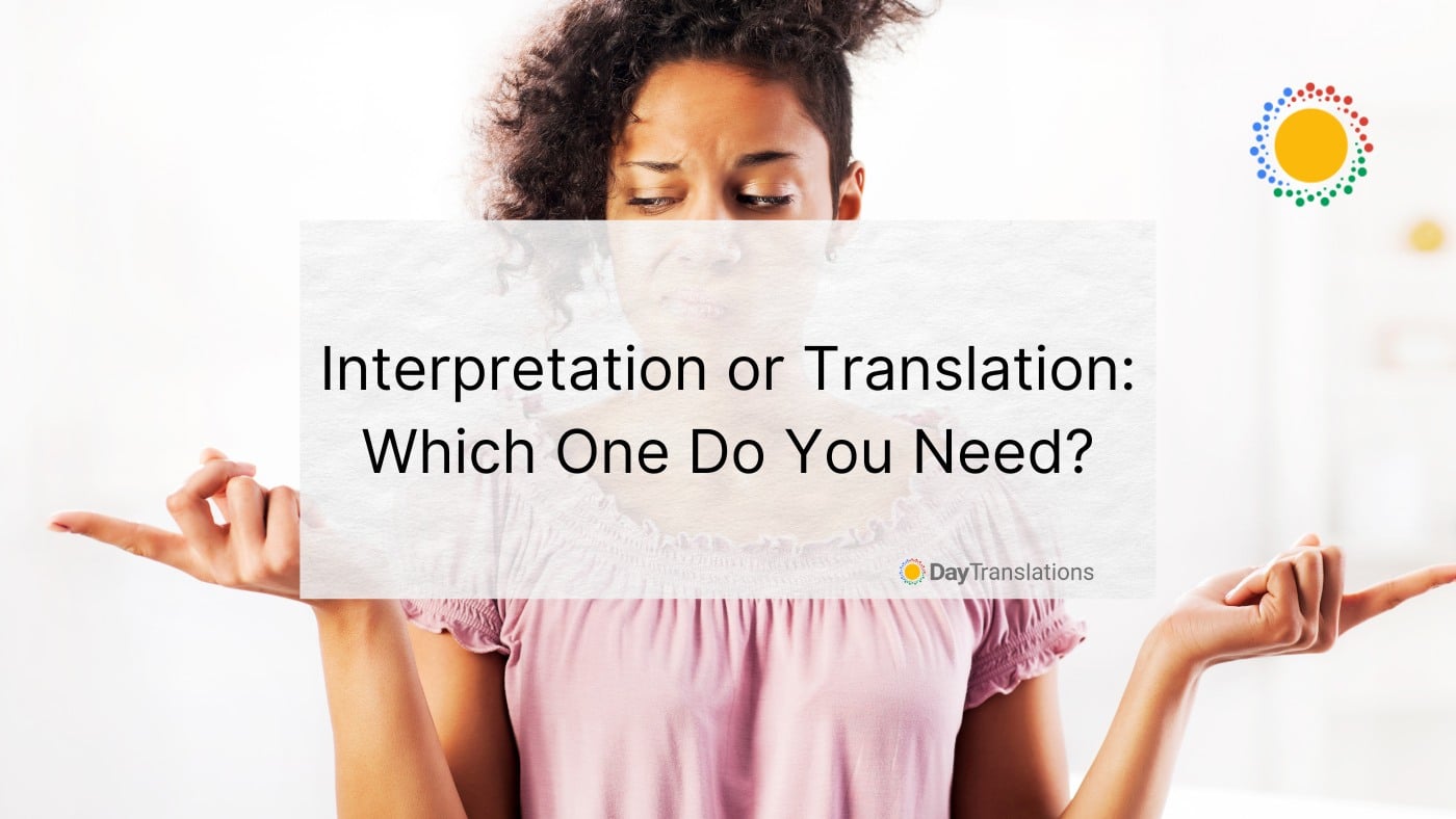 interpret vs translate