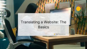 translating a website