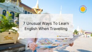 learn english when travelling