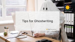 tips for ghostwriting