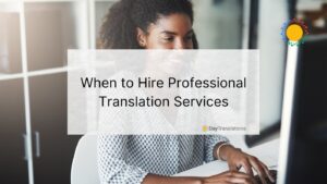 hire a translation services