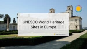 UNESCO world heritage sites in europe