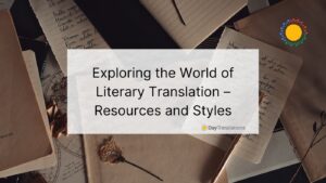 types of literary translations