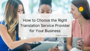 finding the right translation service