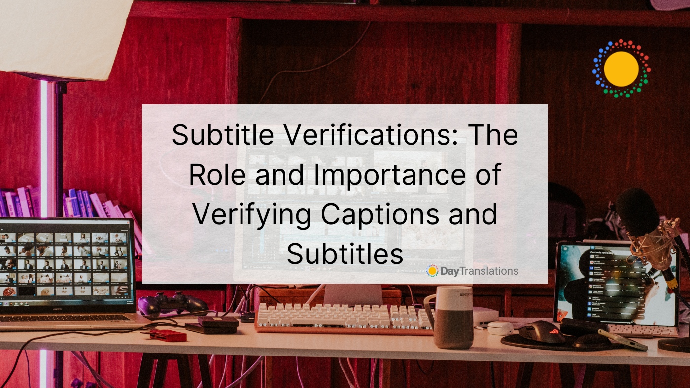 subtitle verifications