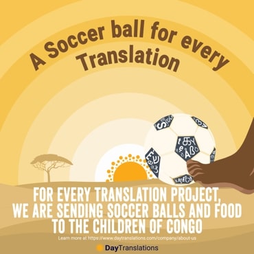 Soccer balls for Africa