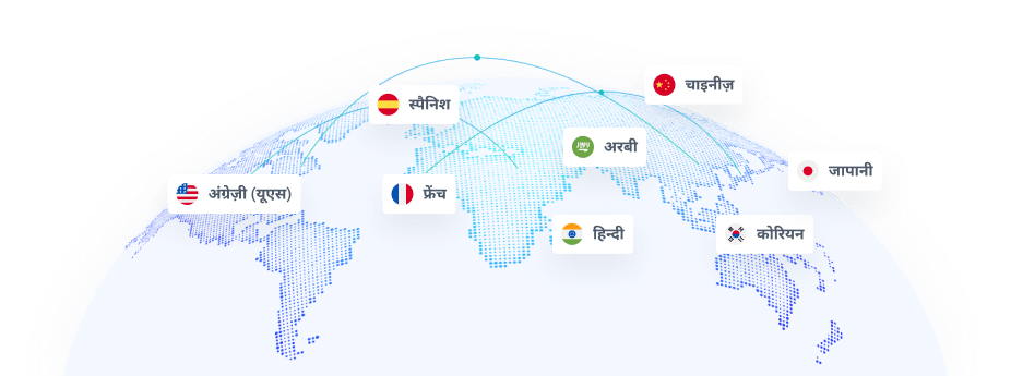 किसी भी दस्तावेज़ का 110+ से अधिक भाषाओं में अनुवाद करवाएं